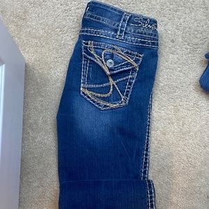 Silver jeans